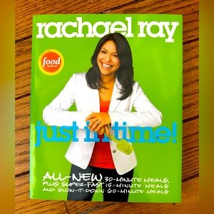 Rachael Ray autographed cookbook - Just In Time